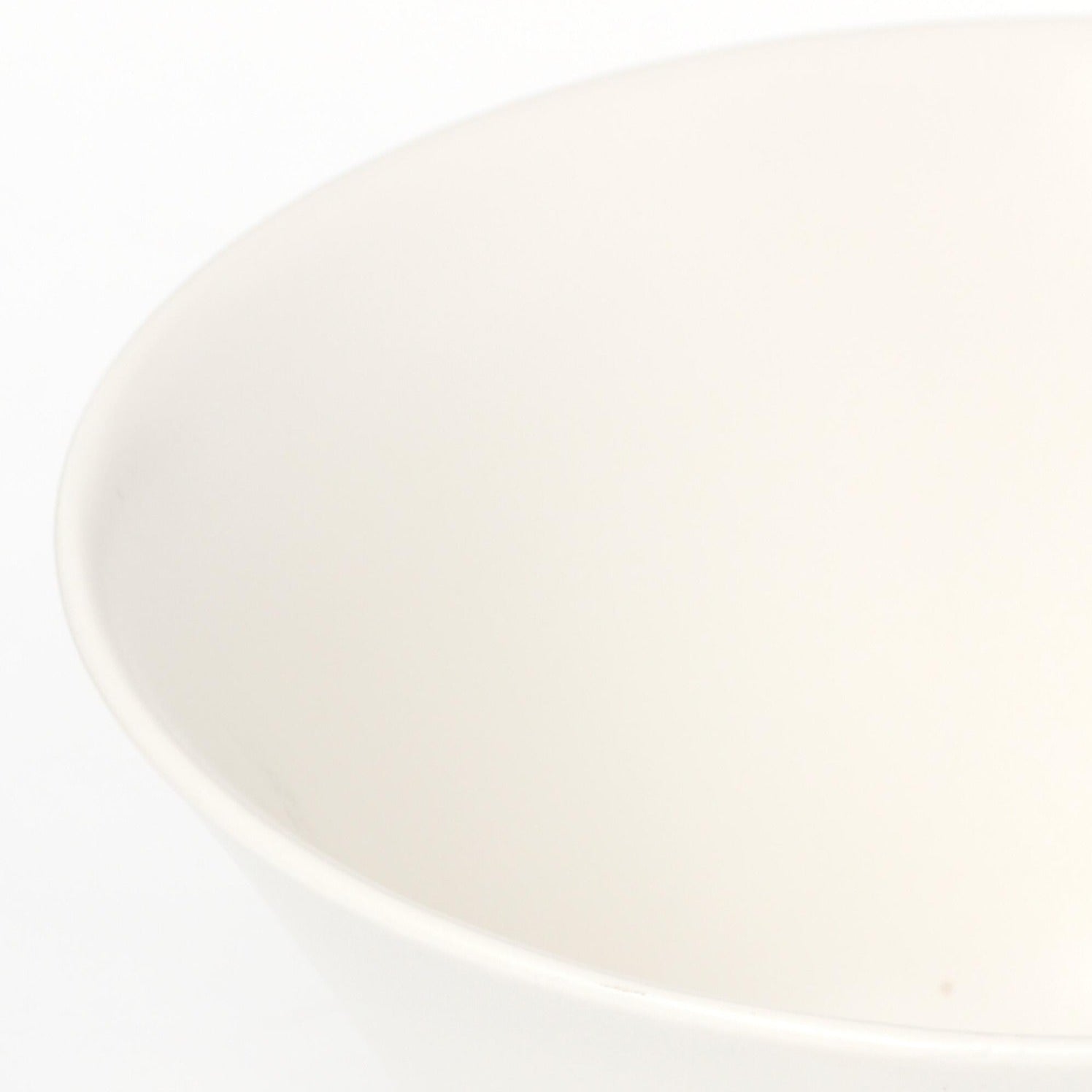 Lampshade Soup Bowl, Matte White