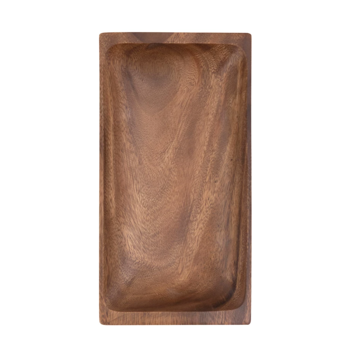 Acacia Wood Shallow Tray