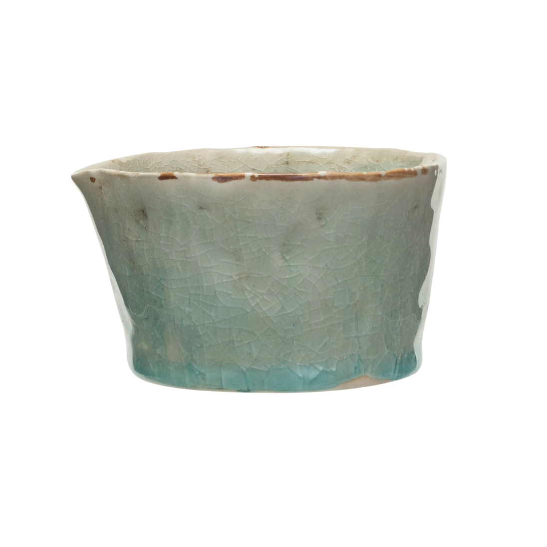 Aqua Crackle Measuring Cups, Set of 4