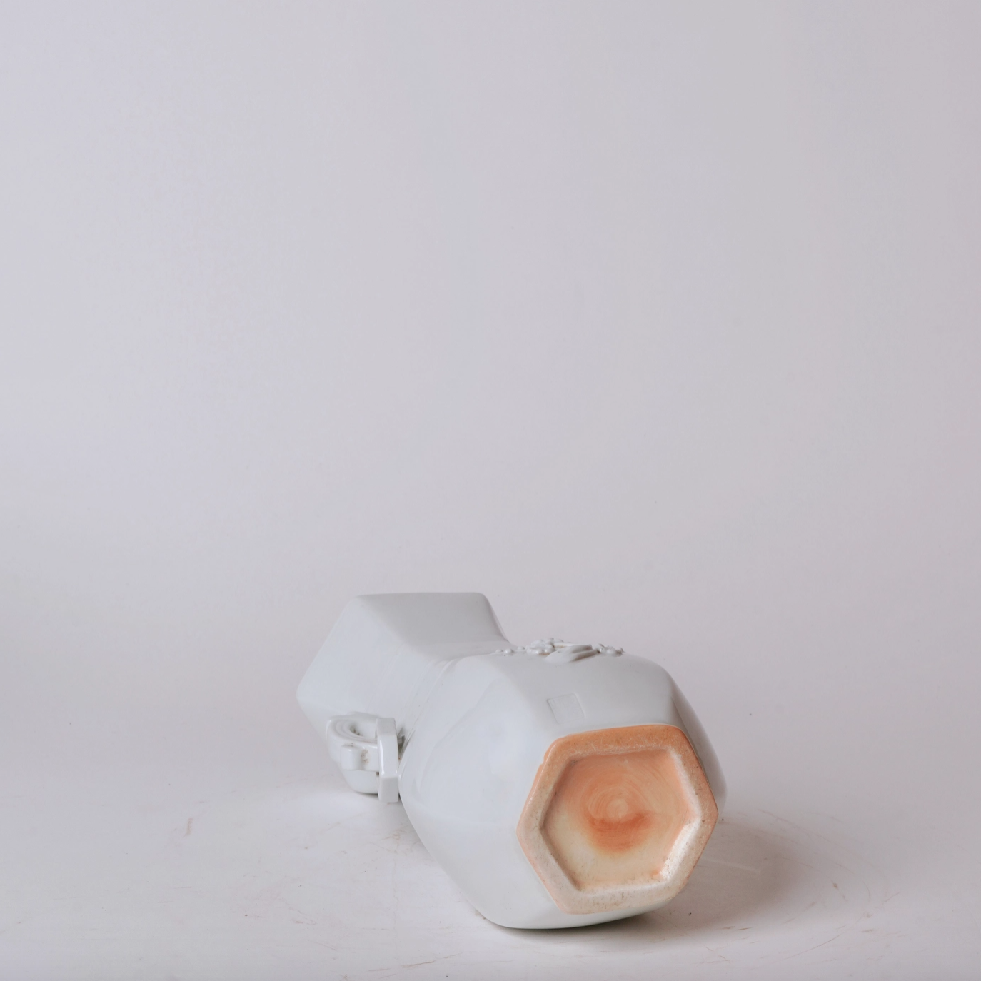 White Porcelain Archaic Vase