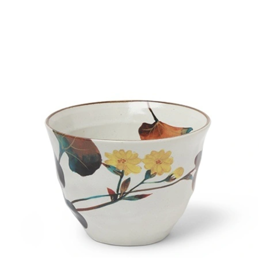 Autumn Bloom Tea Cups, Set of 4