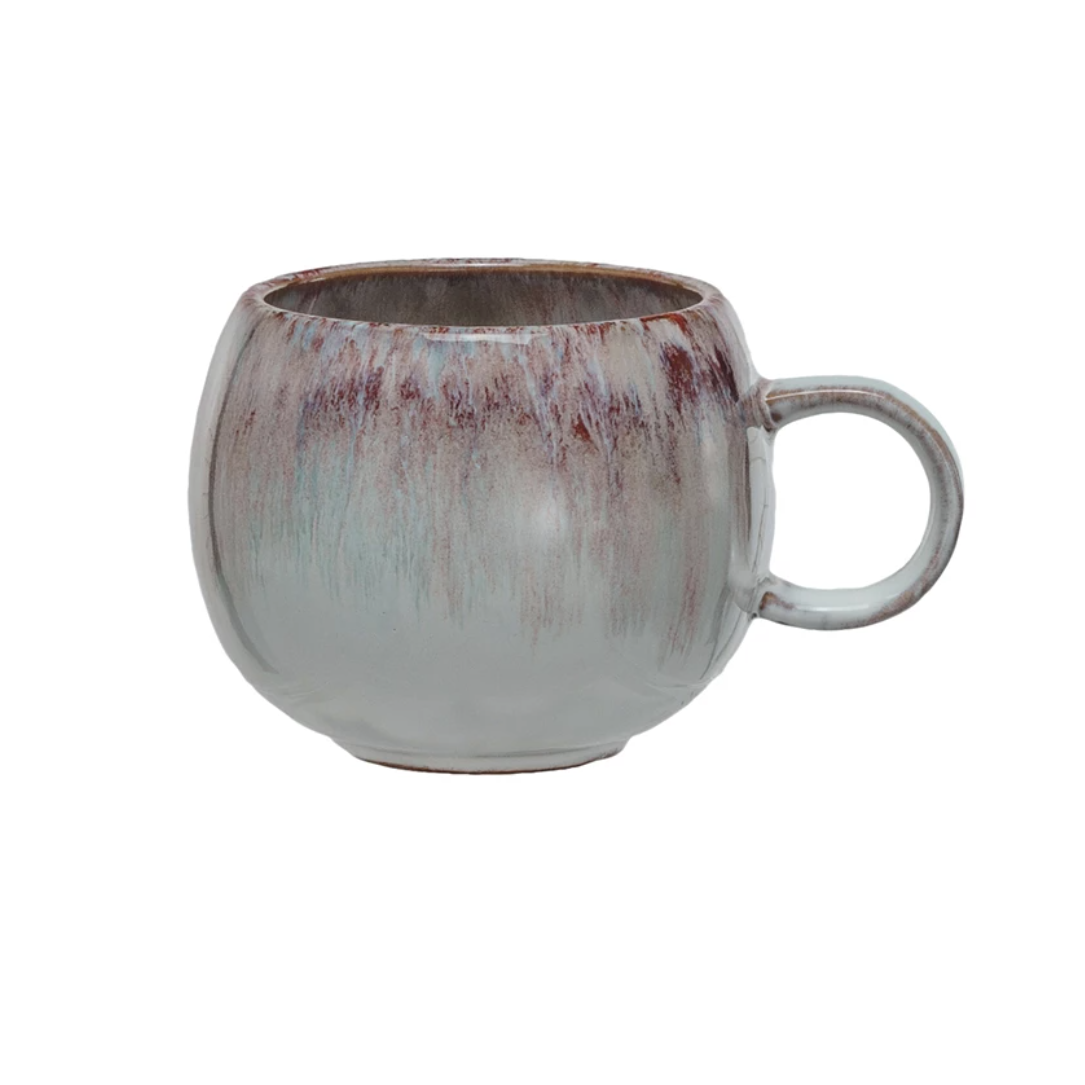 Round Berry Stoneware Mug