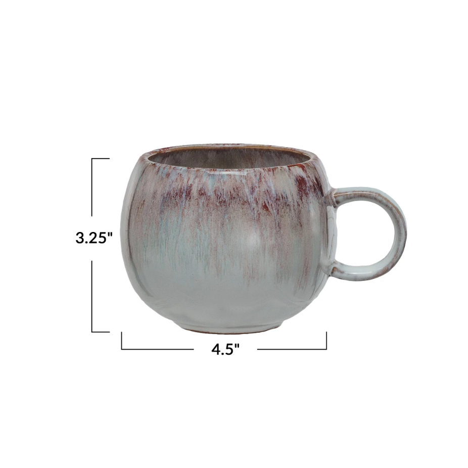 Round Berry Stoneware Mug