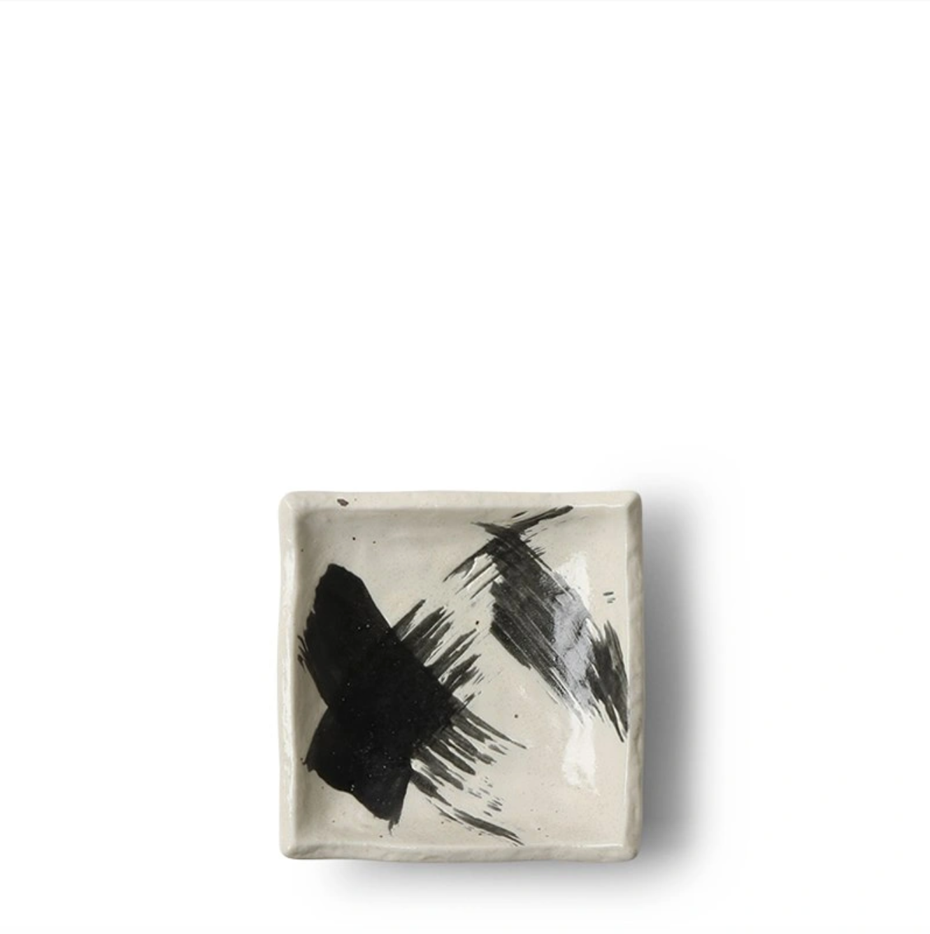 Black Brush Sauce Dish