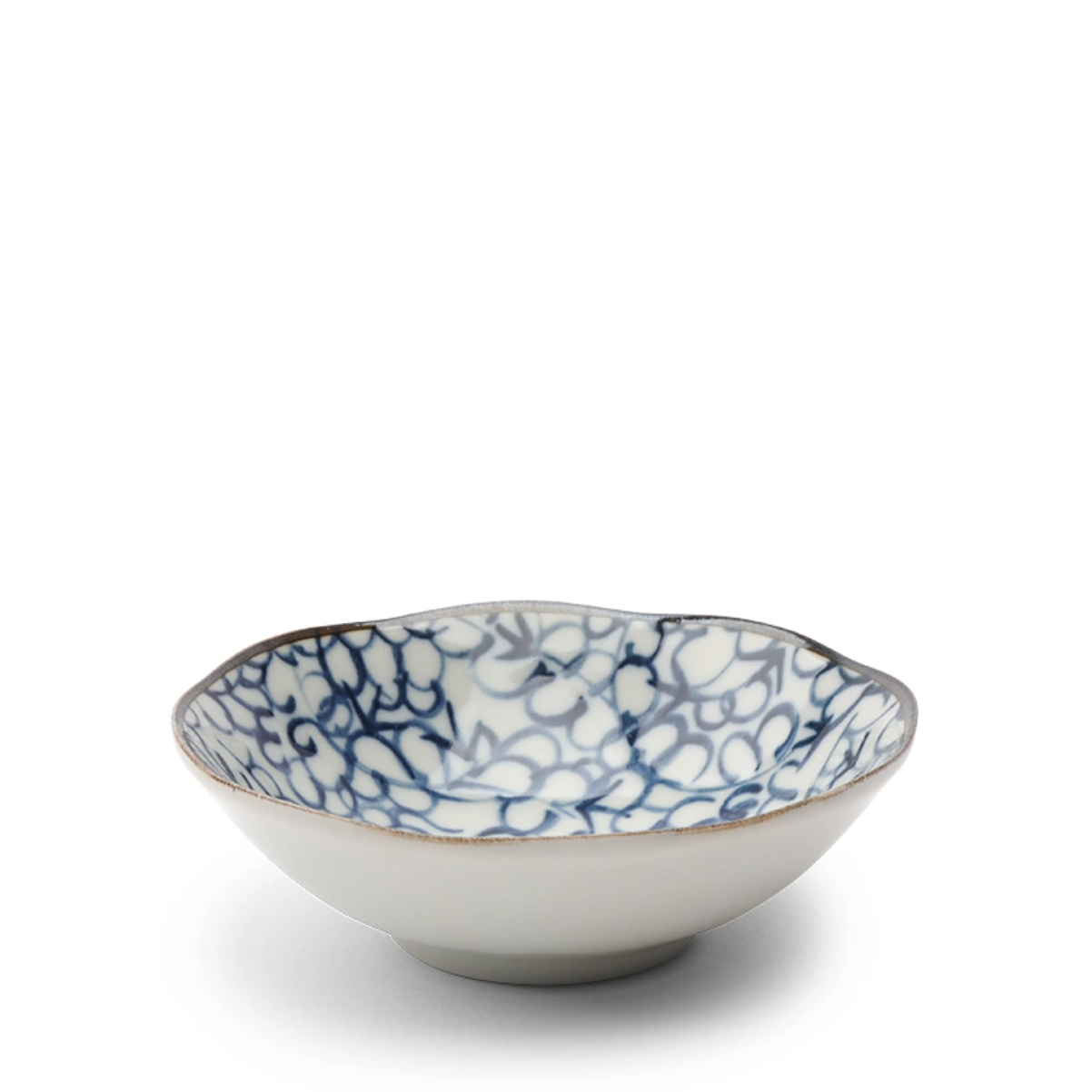 Blue Arabesque Sauce Bowl