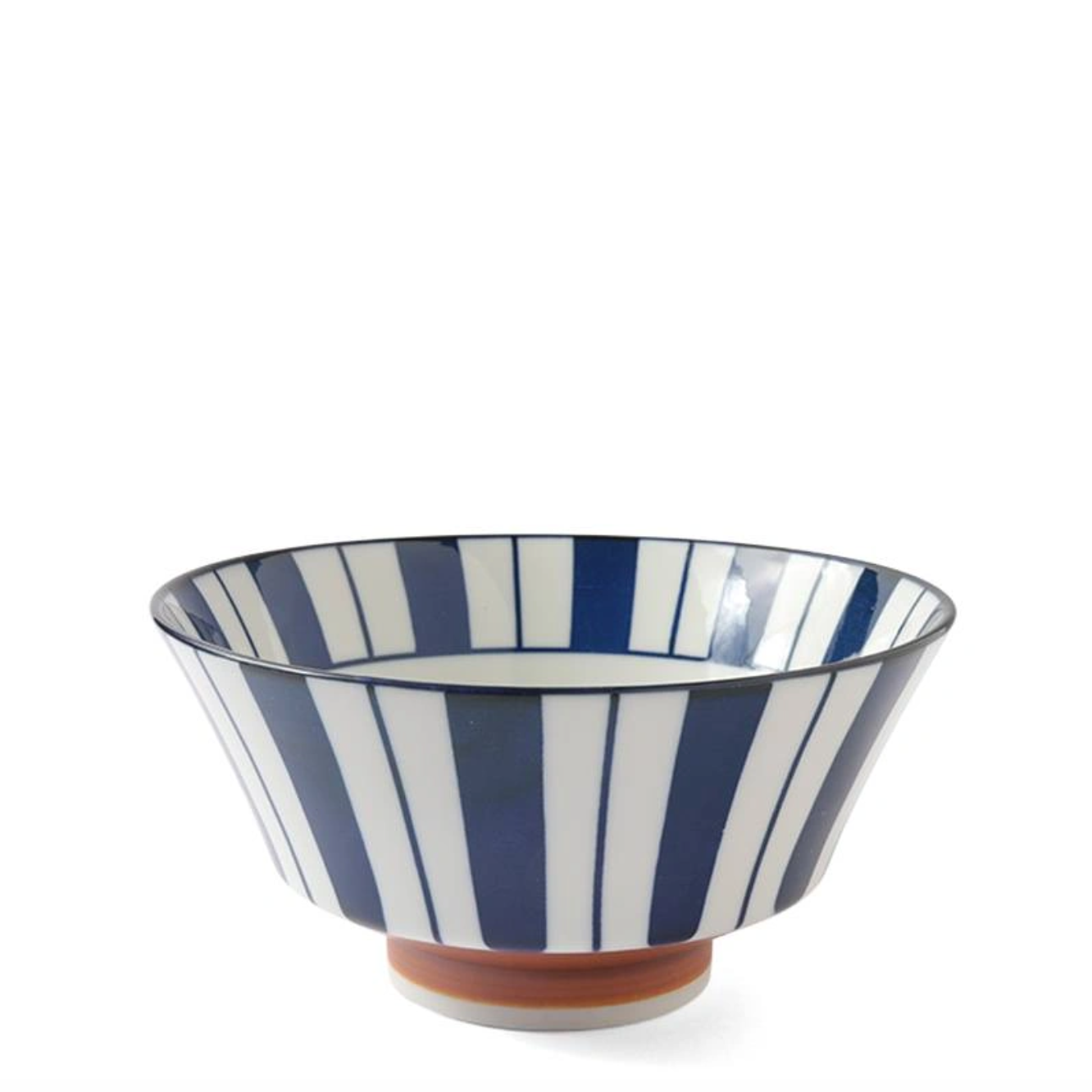 Blue Butcher Striped Footed Noodle Bowl