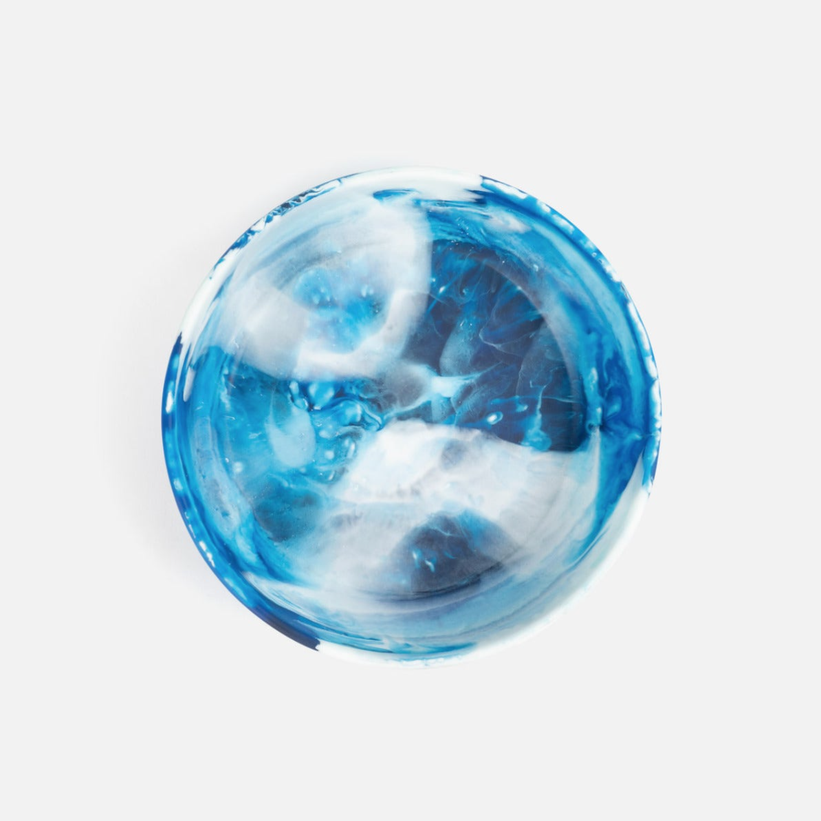 Resin Serving Bowl, Blue
