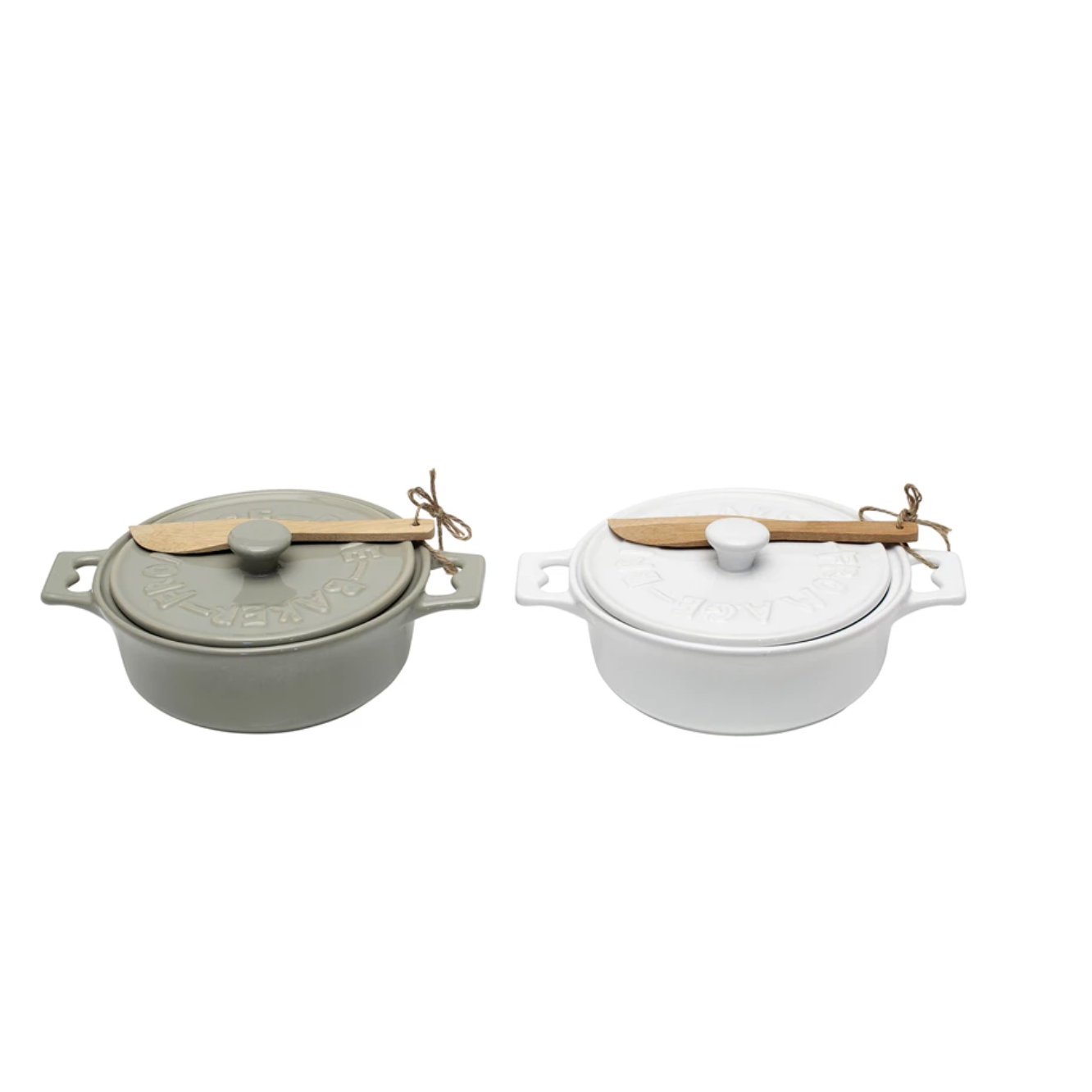 Stoneware Brie Baker