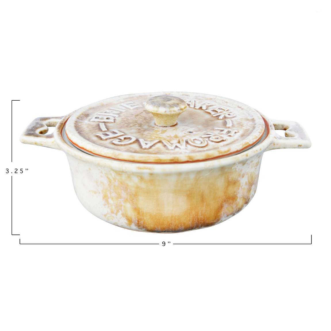 Stoneware Brie Baker