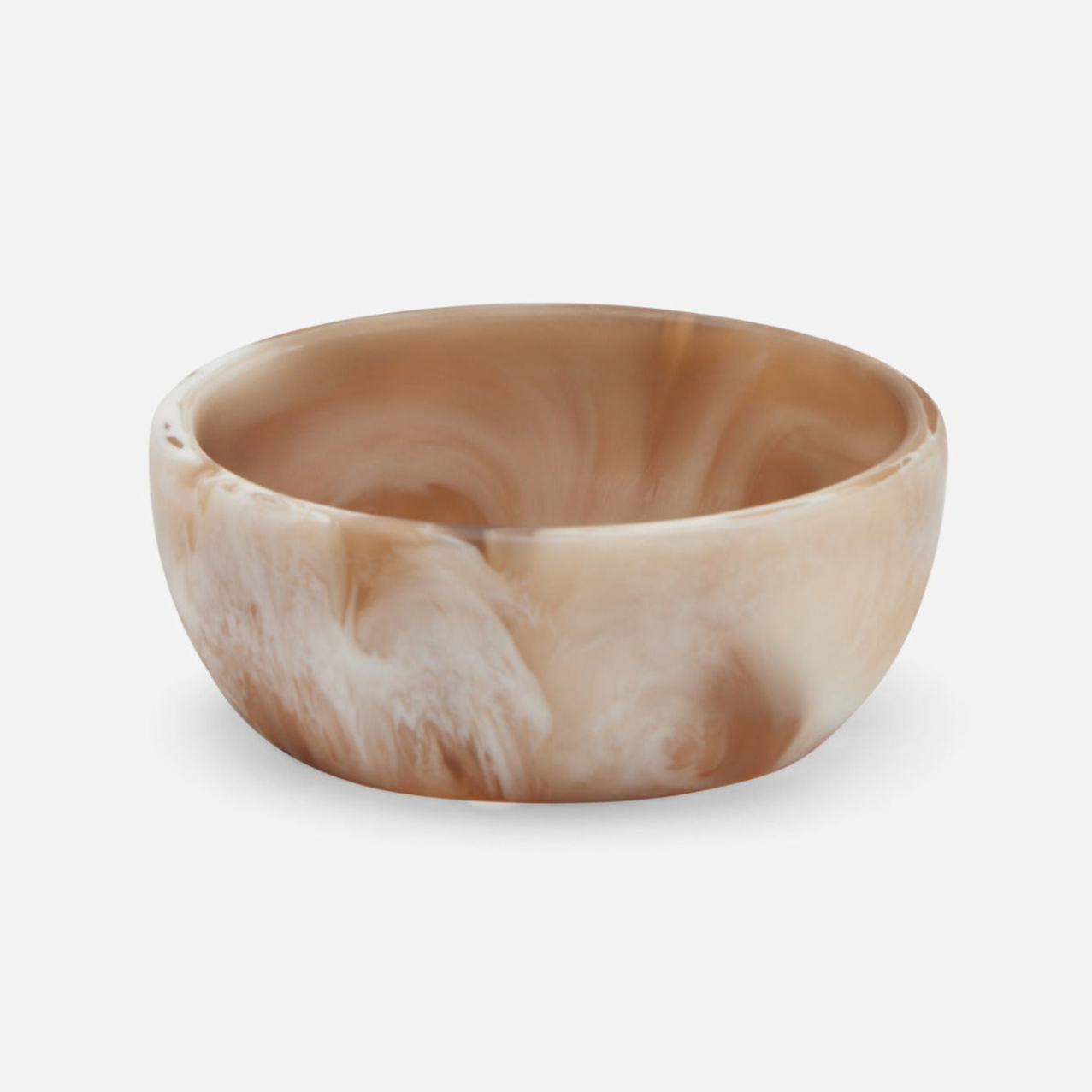 Resin Small Bowl, Brown