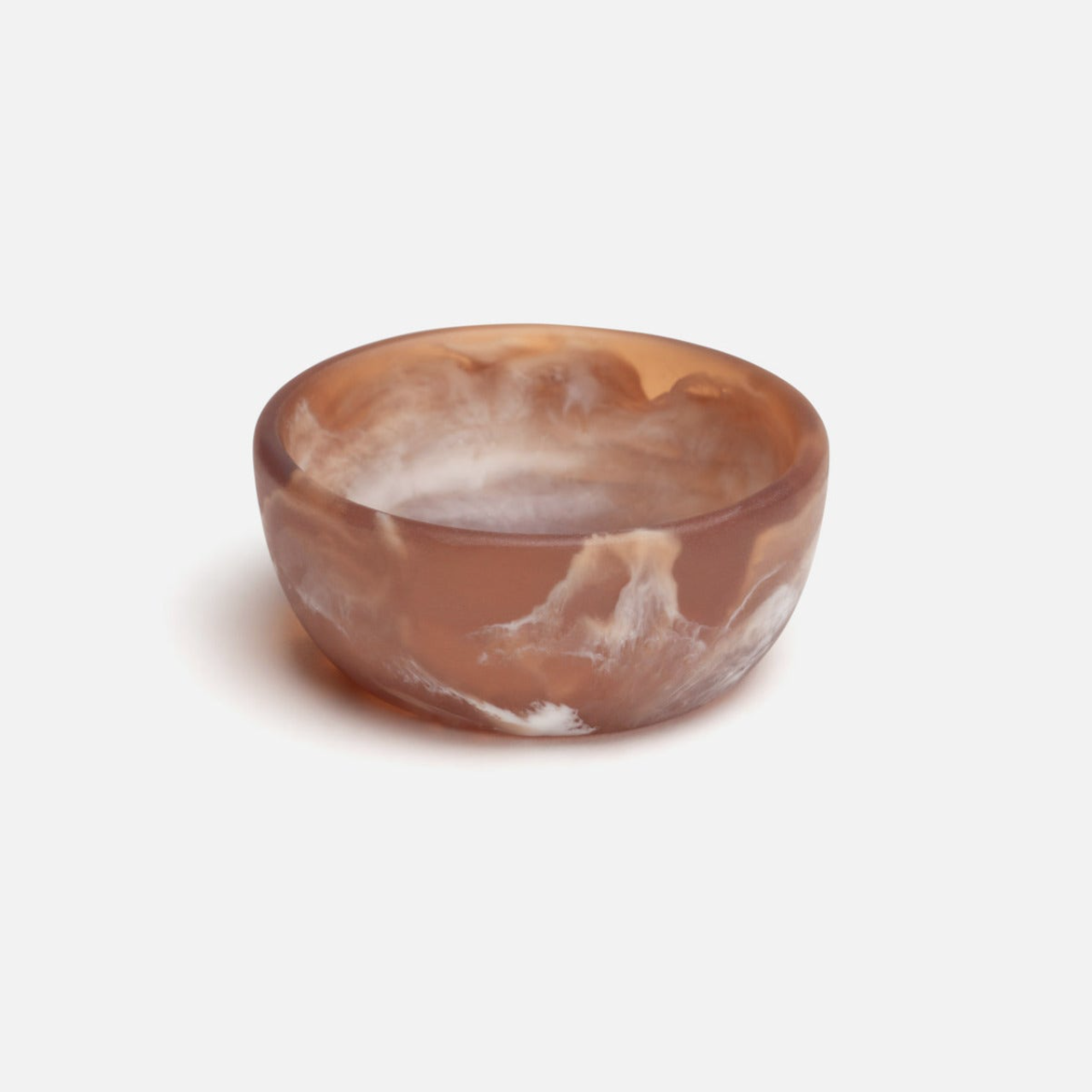 Resin Small Bowl, Brown