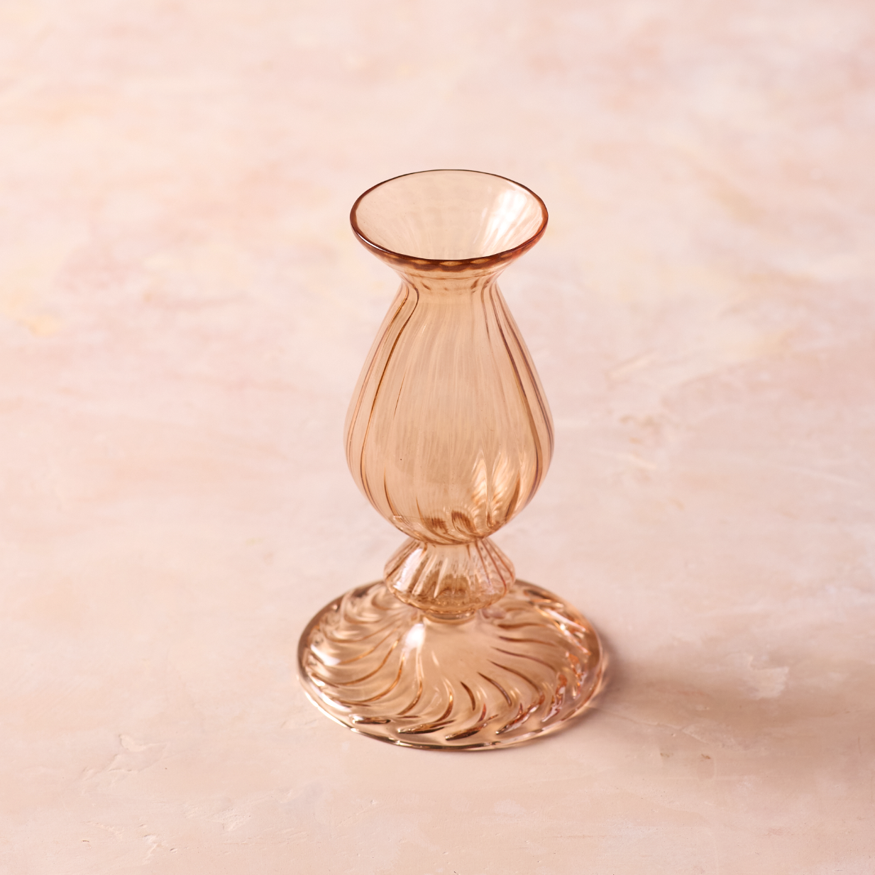 Glass Bud Vase, Amaranth