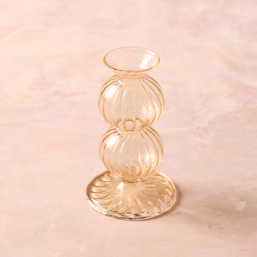 Glass Bud Vase, Dandelion