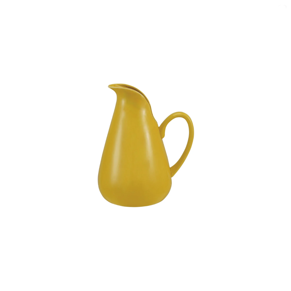 Chartreuse Stoneware Pitcher