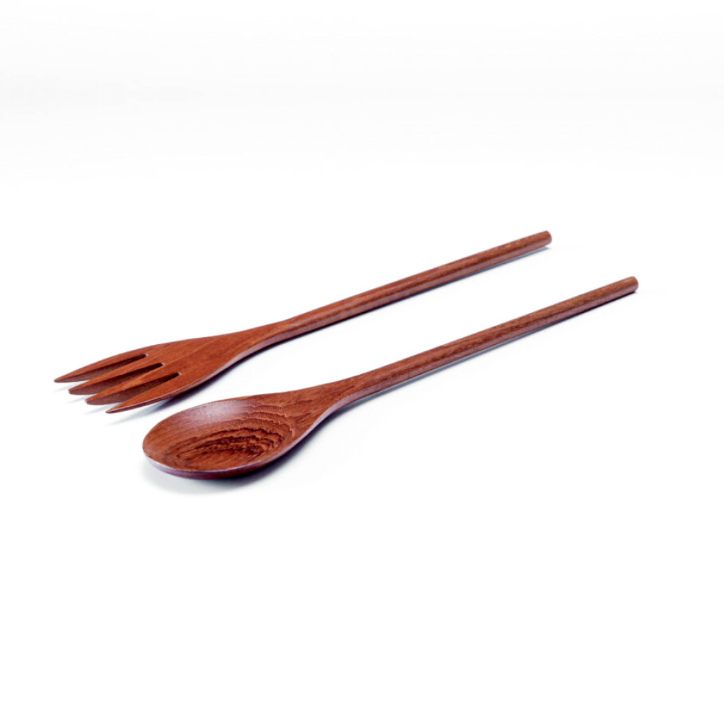 Classic Salad Servers in Teak