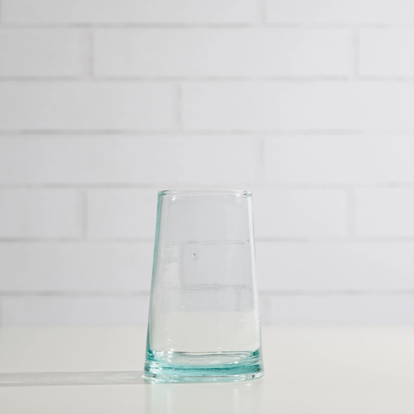 Clear Moroccan Cone Tumbler, Large