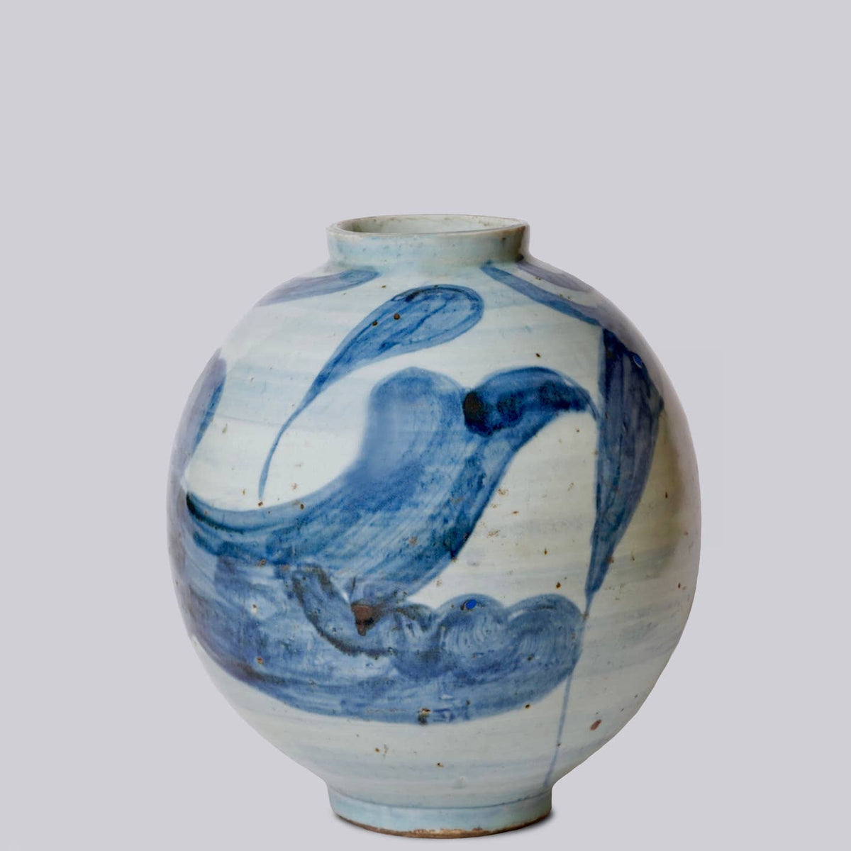 Clouds Porcelain Globe Vase