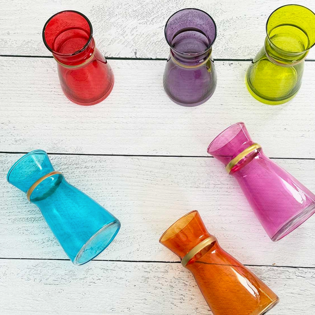 Moroccan Colored Carafes