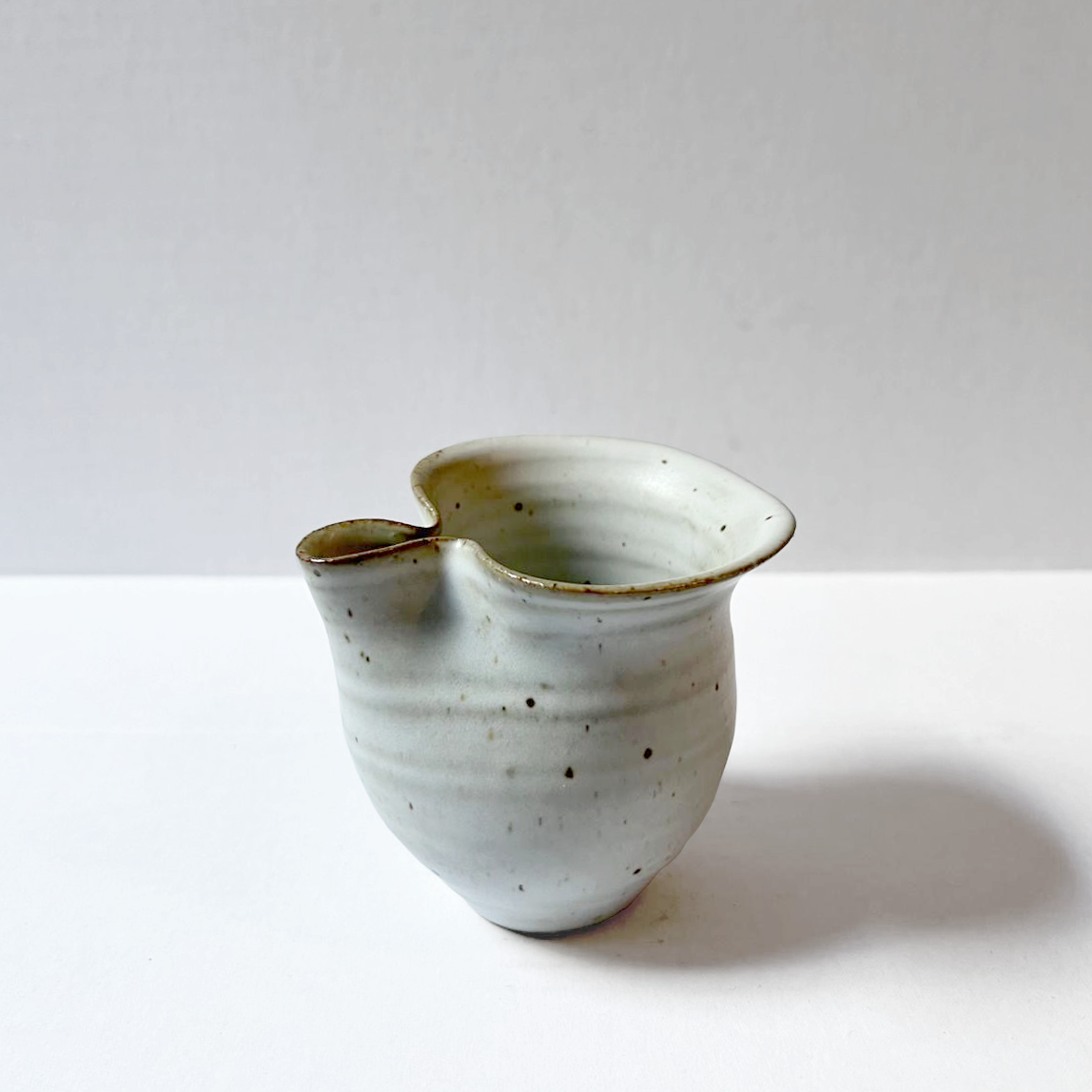 Small Creamer, White