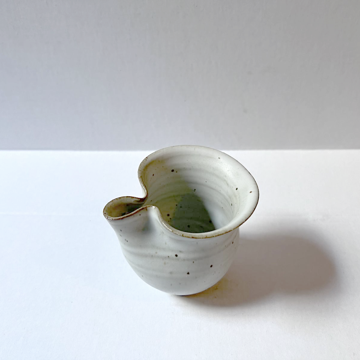 Small Creamer, White