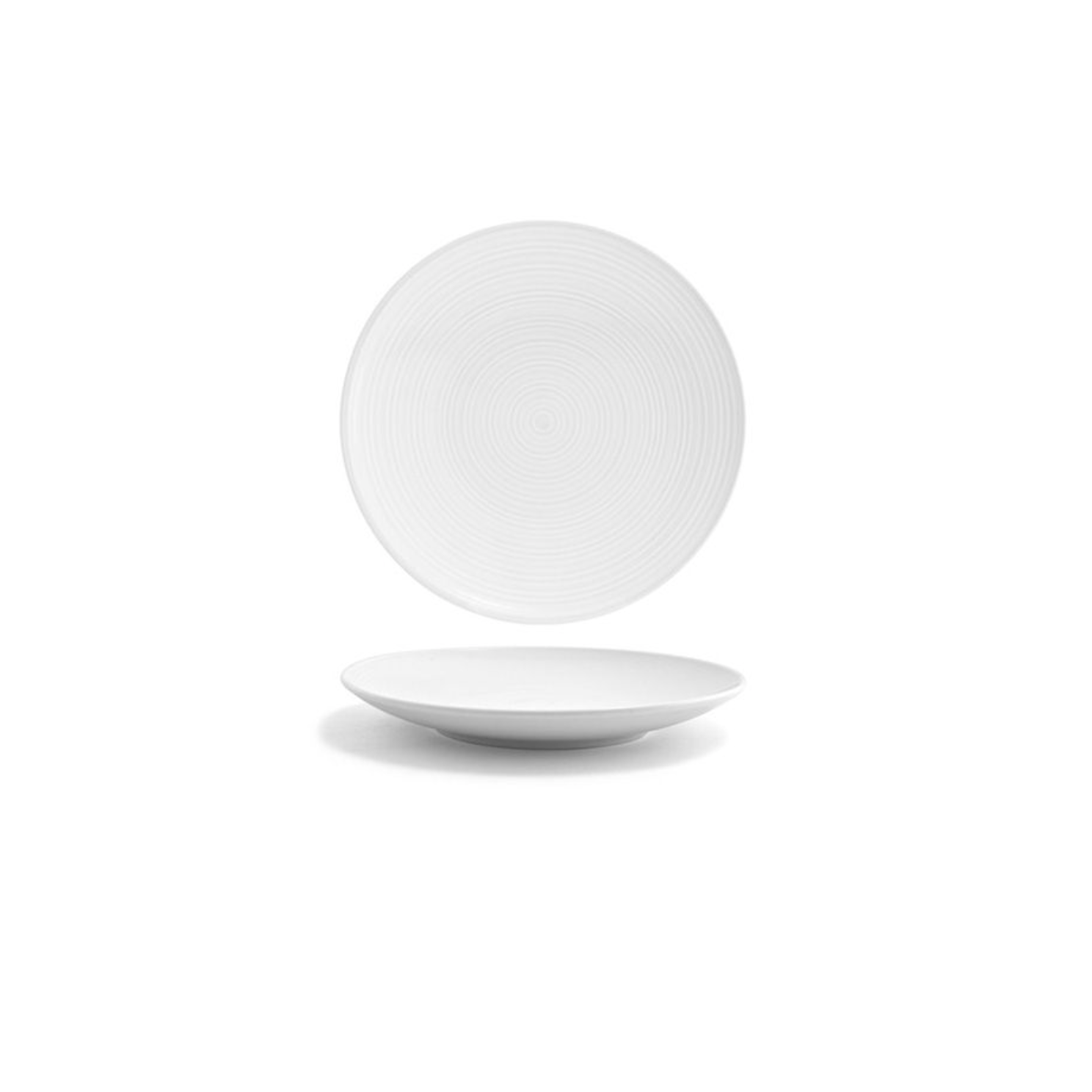 Spiral White Side Plate