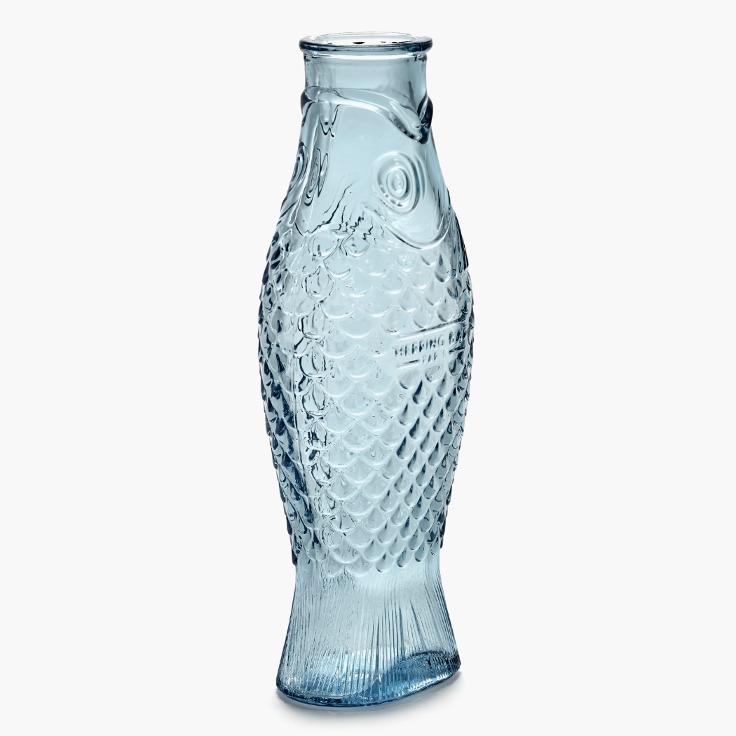 Fish Carafe, Blue