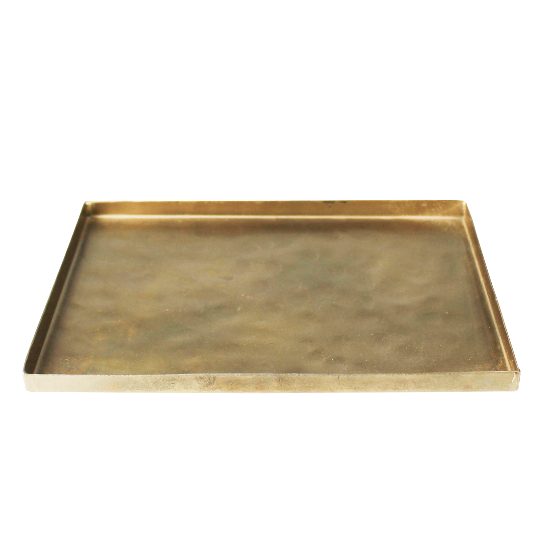 Hammered Brass Tray, Rectangle