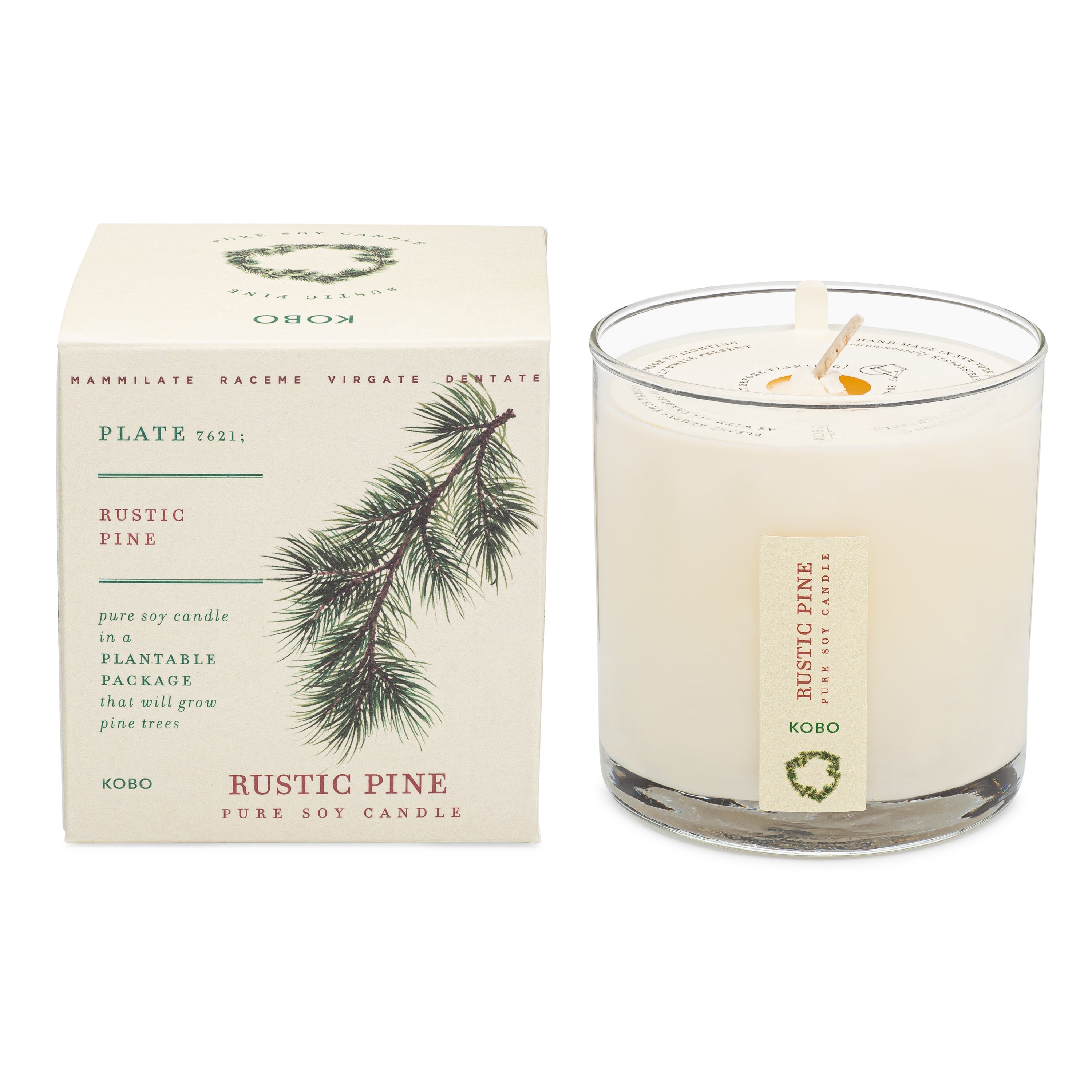 Plant the Box Soy Candle by KOBO