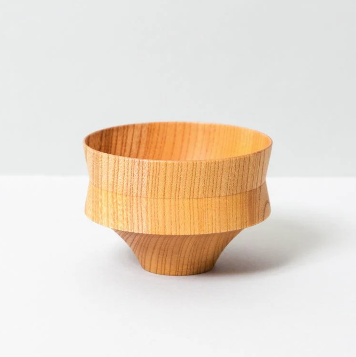 Tsumugi Kine Wooden Bowl, Natural