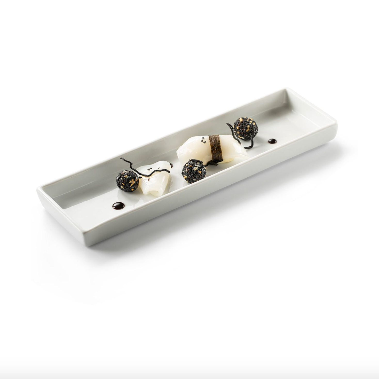 Kyoto Rectangle Porcelain Tray