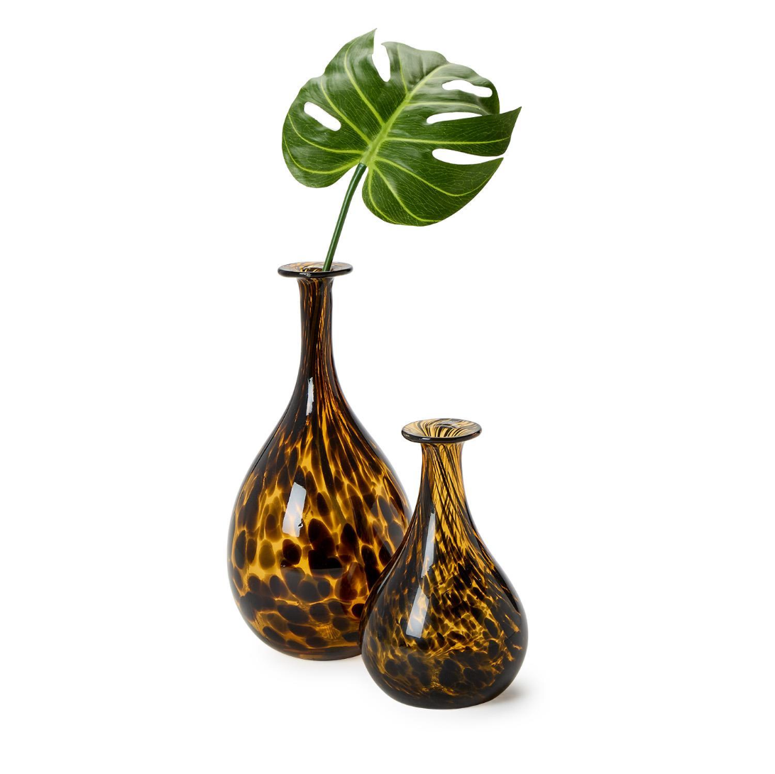 Long Neck Tortoise Print Vase
