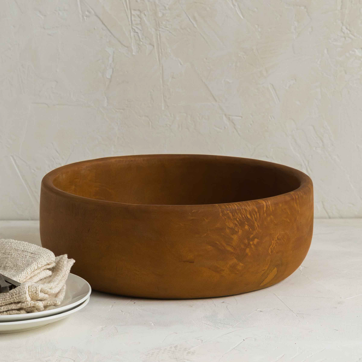 Mango Wood Serving Bowl, Large