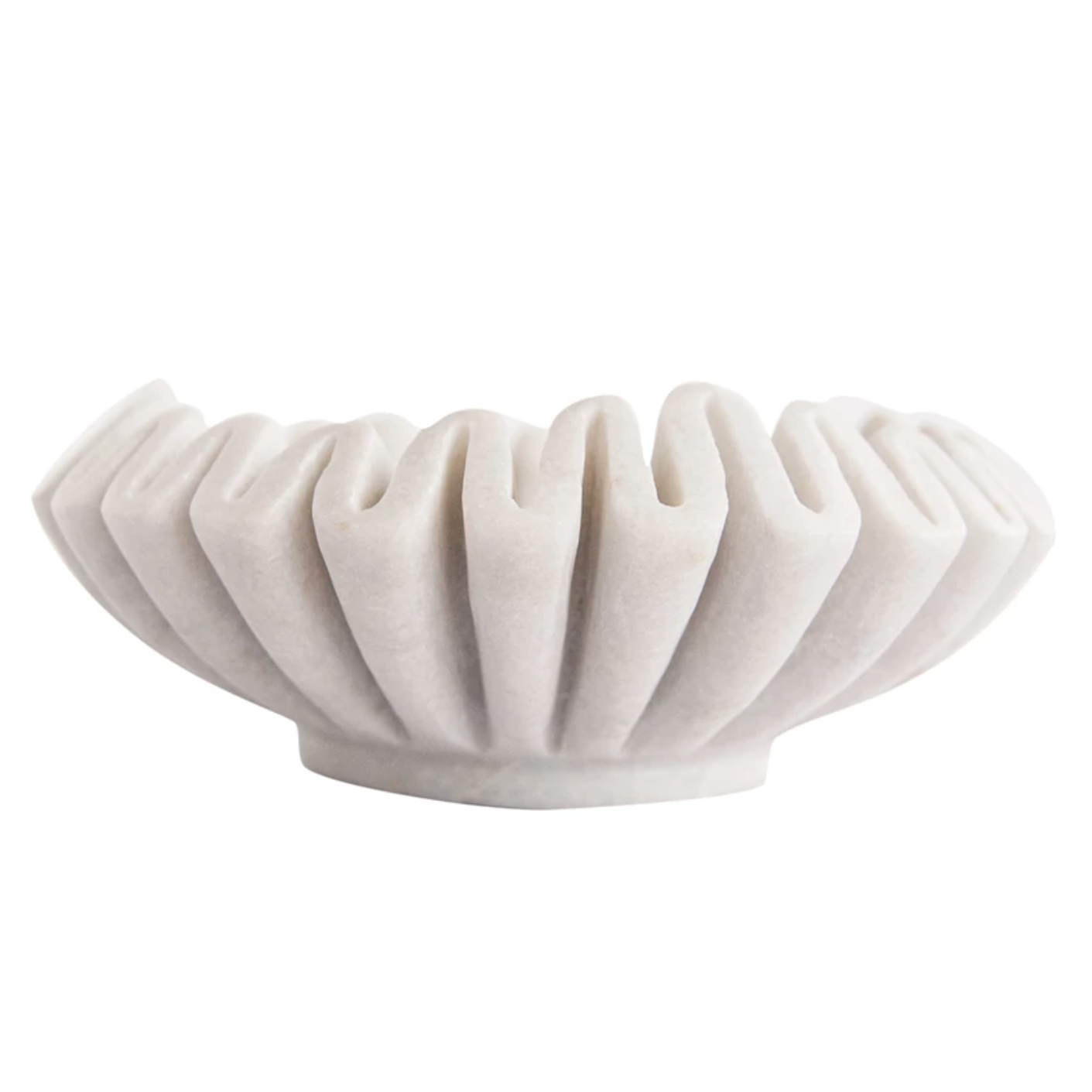 Marble Fluted Dish