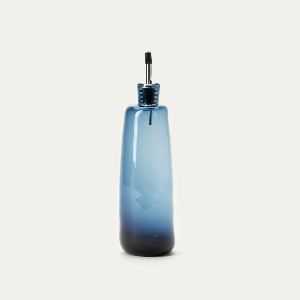 Oil & Vinegar Glass Cruet, Midnight