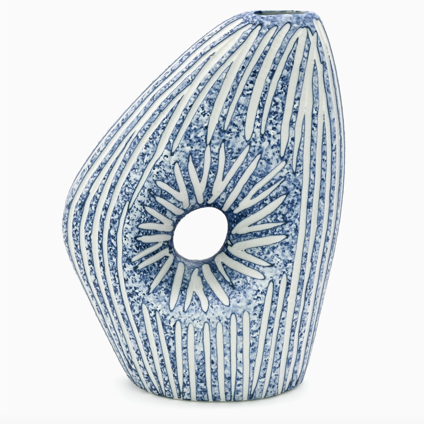 Mini Arch Bud Vase, Blue
