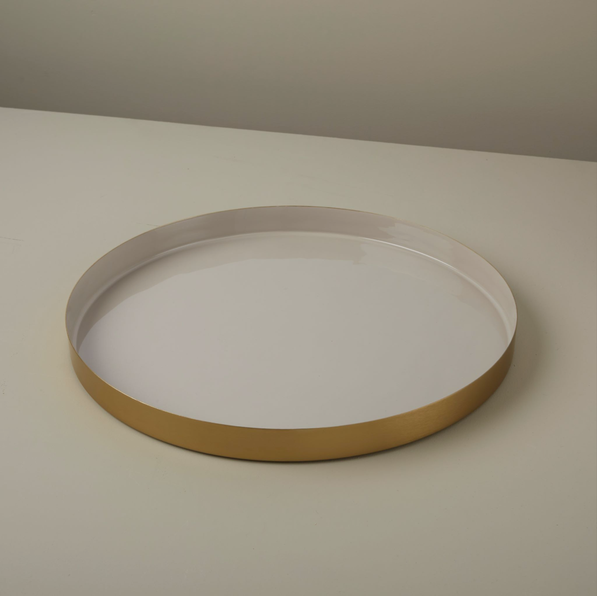 Gold Rim Tray, Large