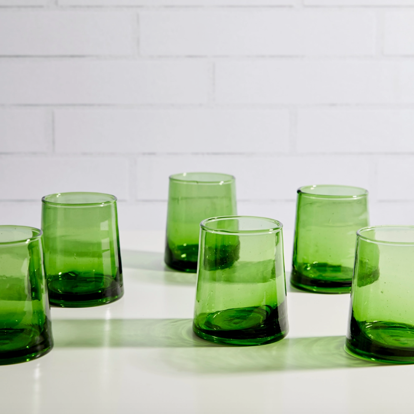 Green Moroccan Cone Tumbler, Small