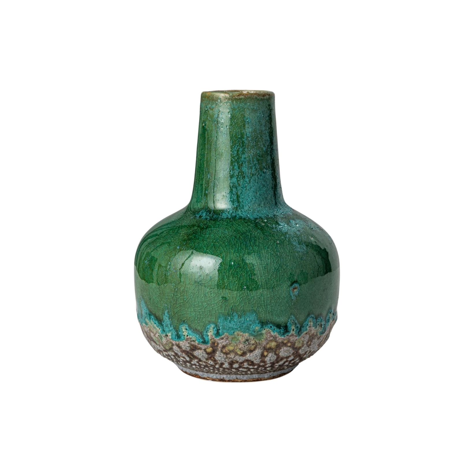 Moss Stoneware Vases