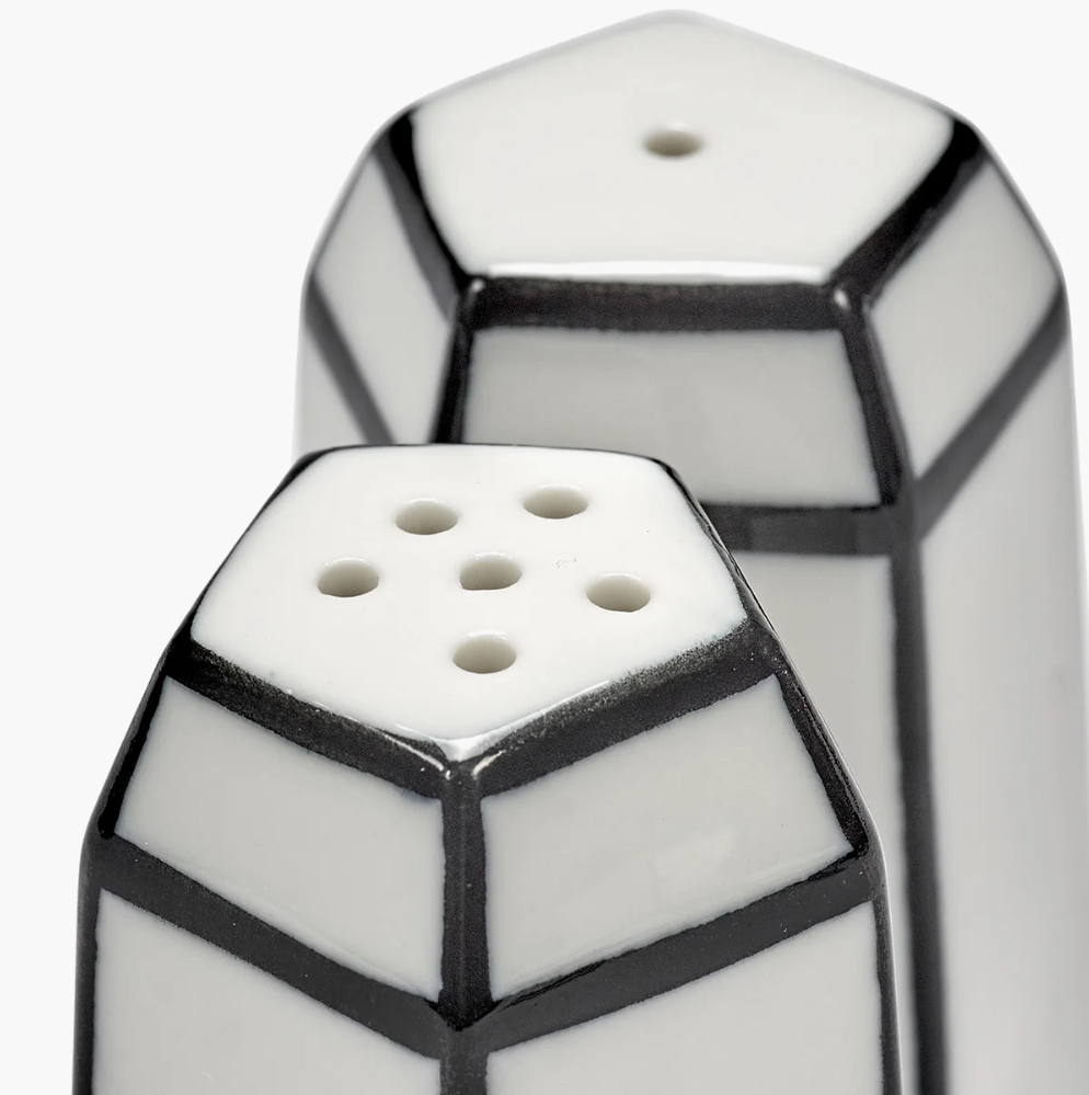 Outline Salt & Pepper Shakers