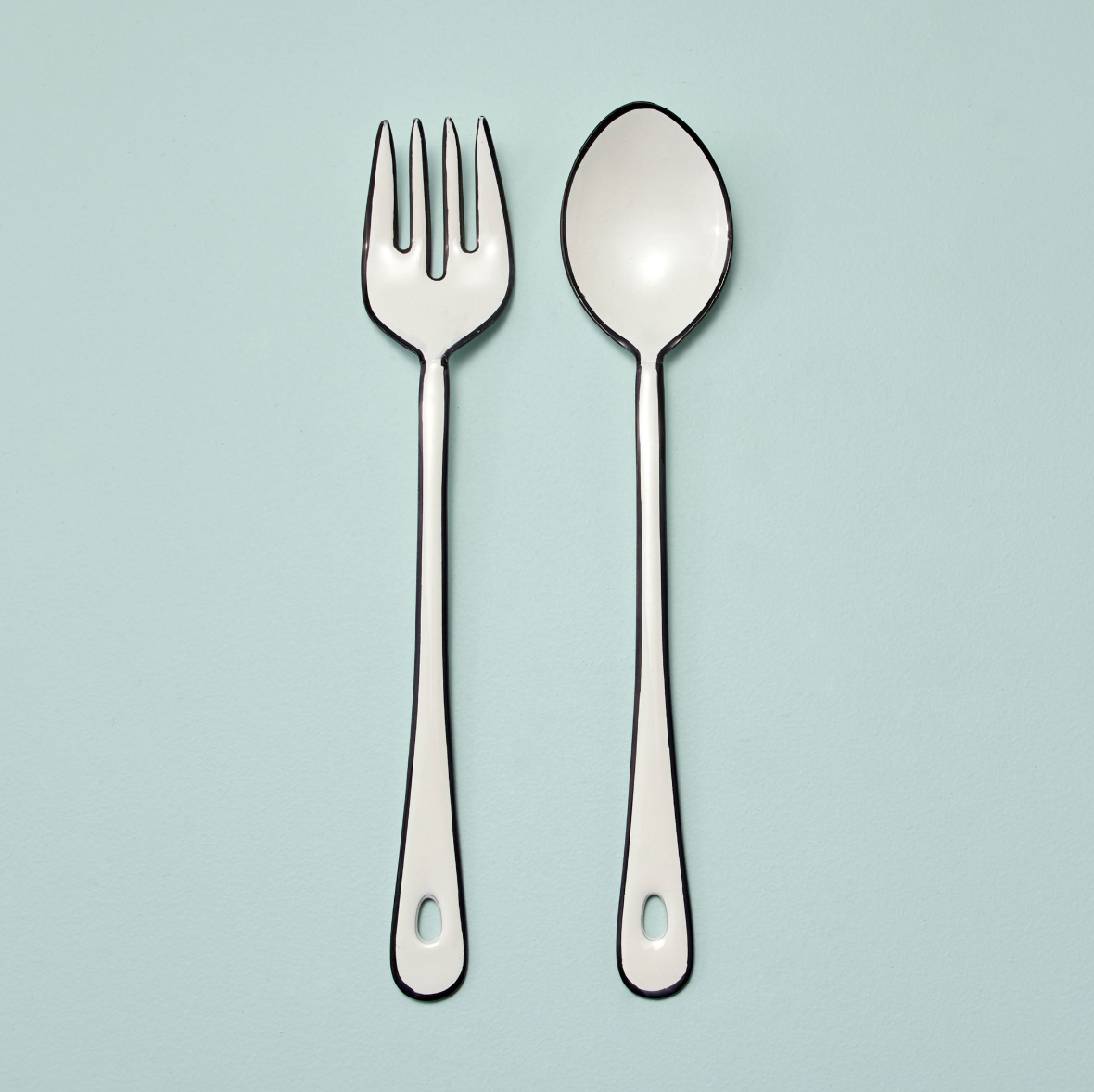 Outline Enamel Serving Set