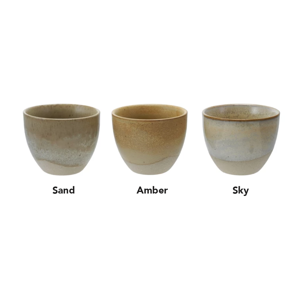 Paseo Stoneware Tea Cups