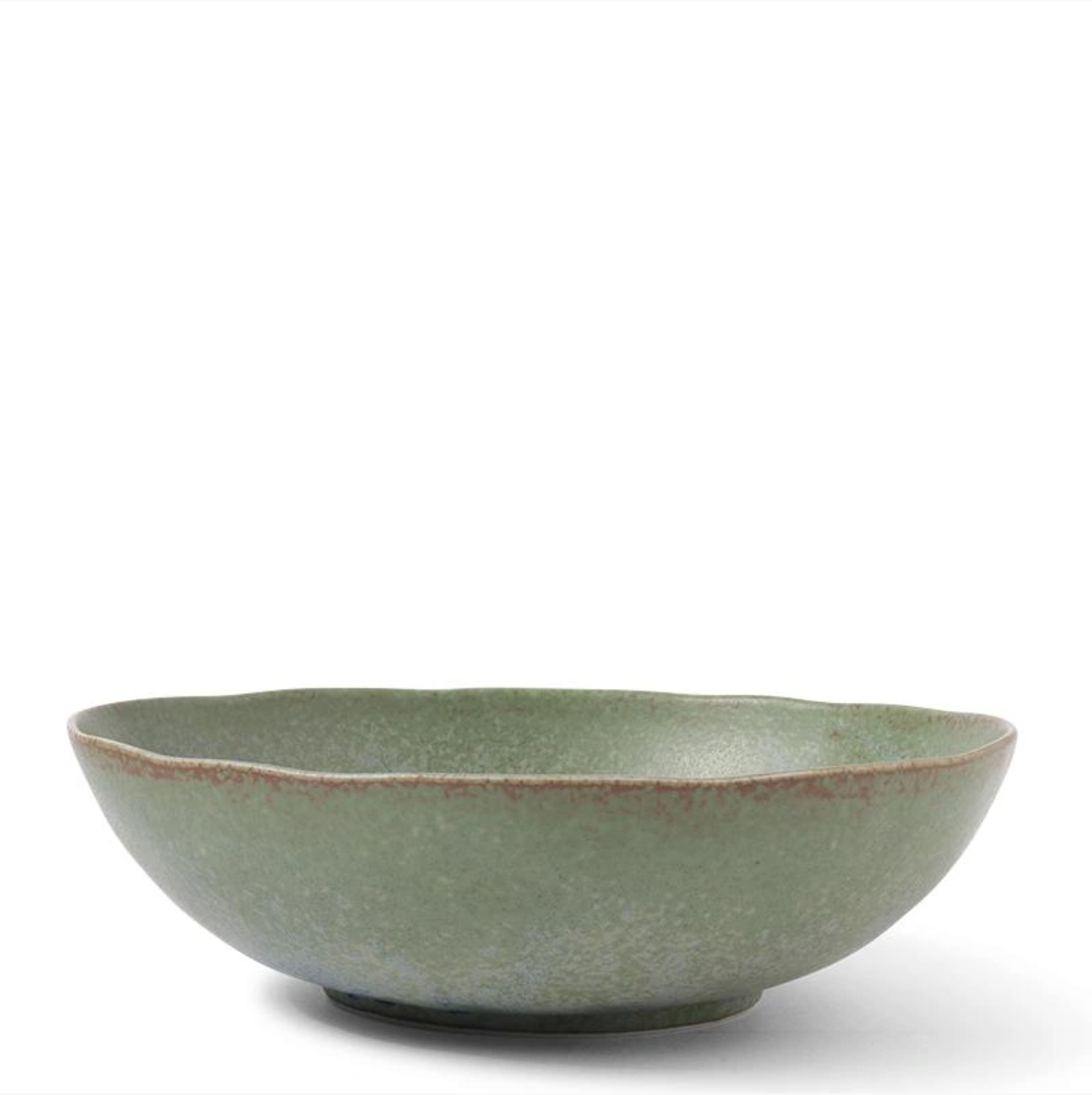 Passy Sage Shallow Bowl