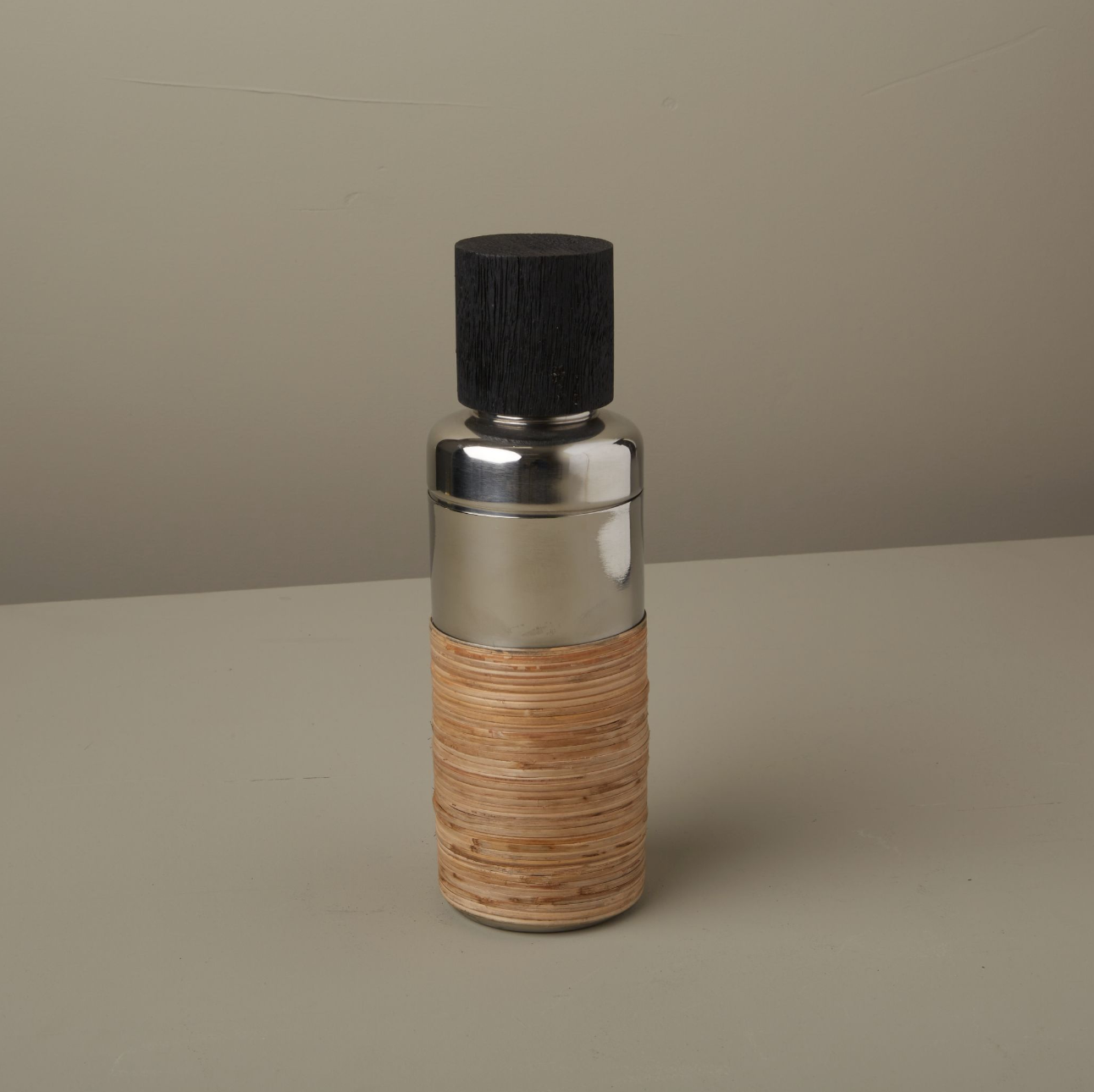Rattan Cocktail Shaker