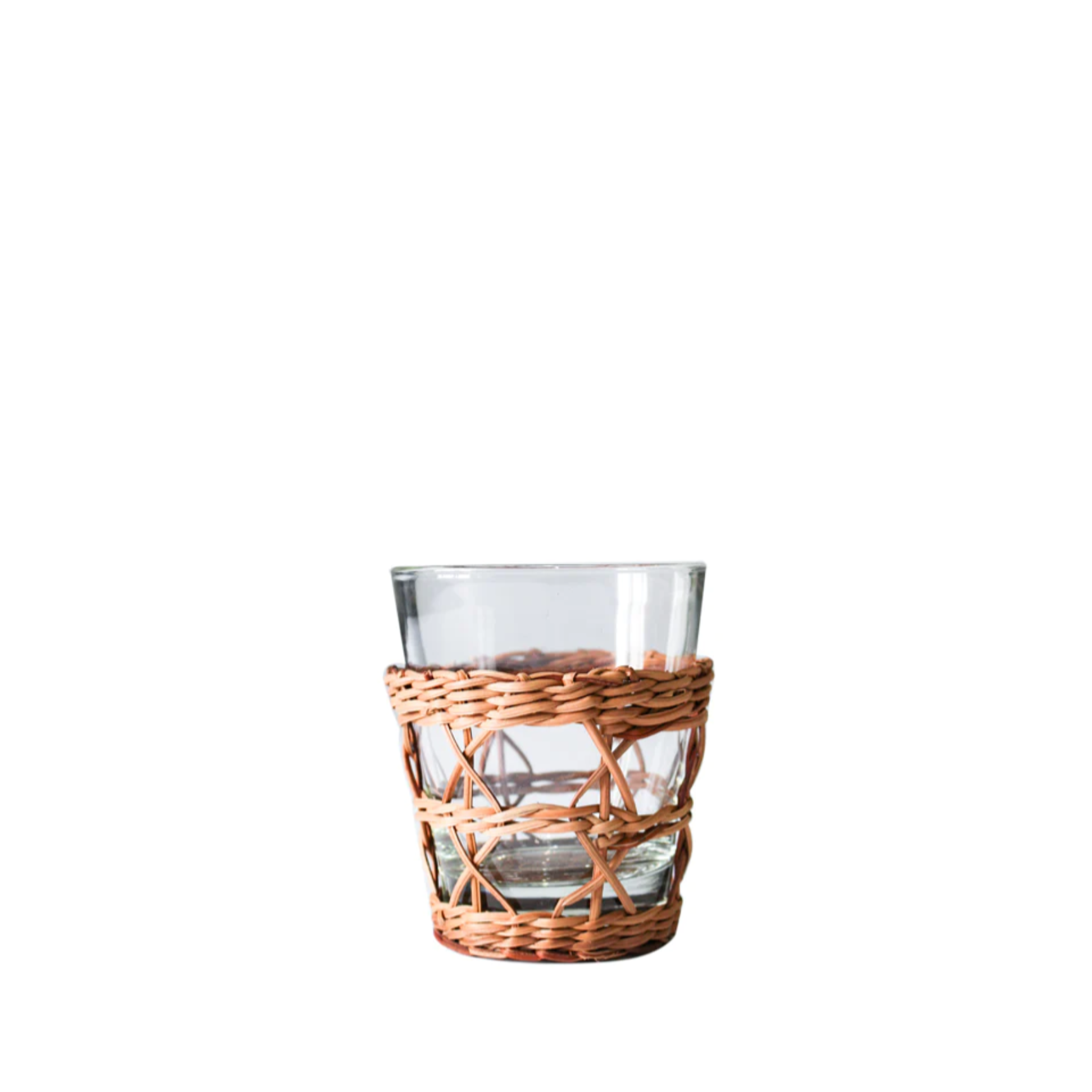 Rattan Wide Tumbler