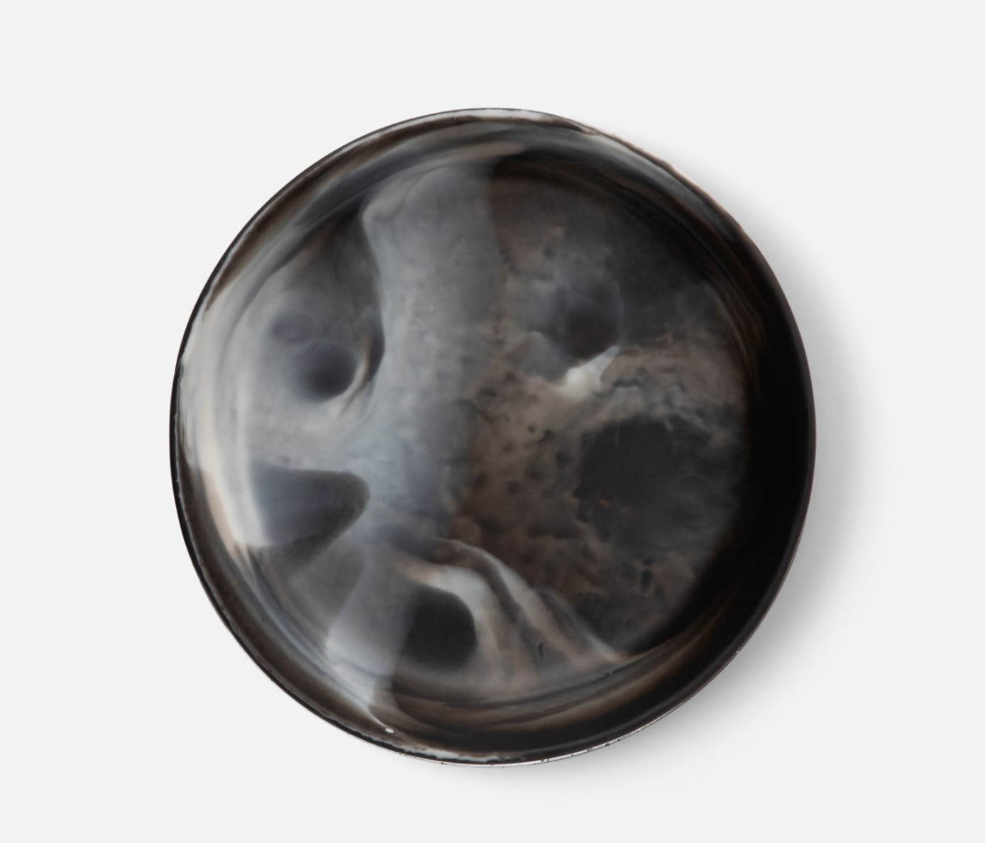 Resin Serving Bowl, Black