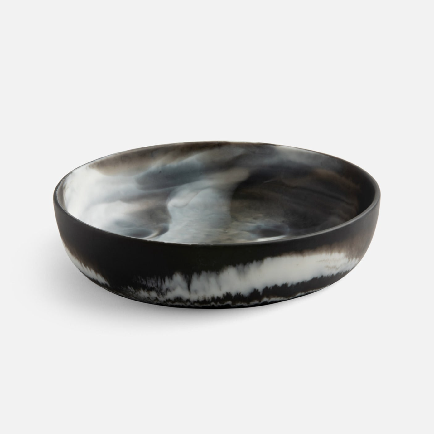 Resin Serving Bowl, Black