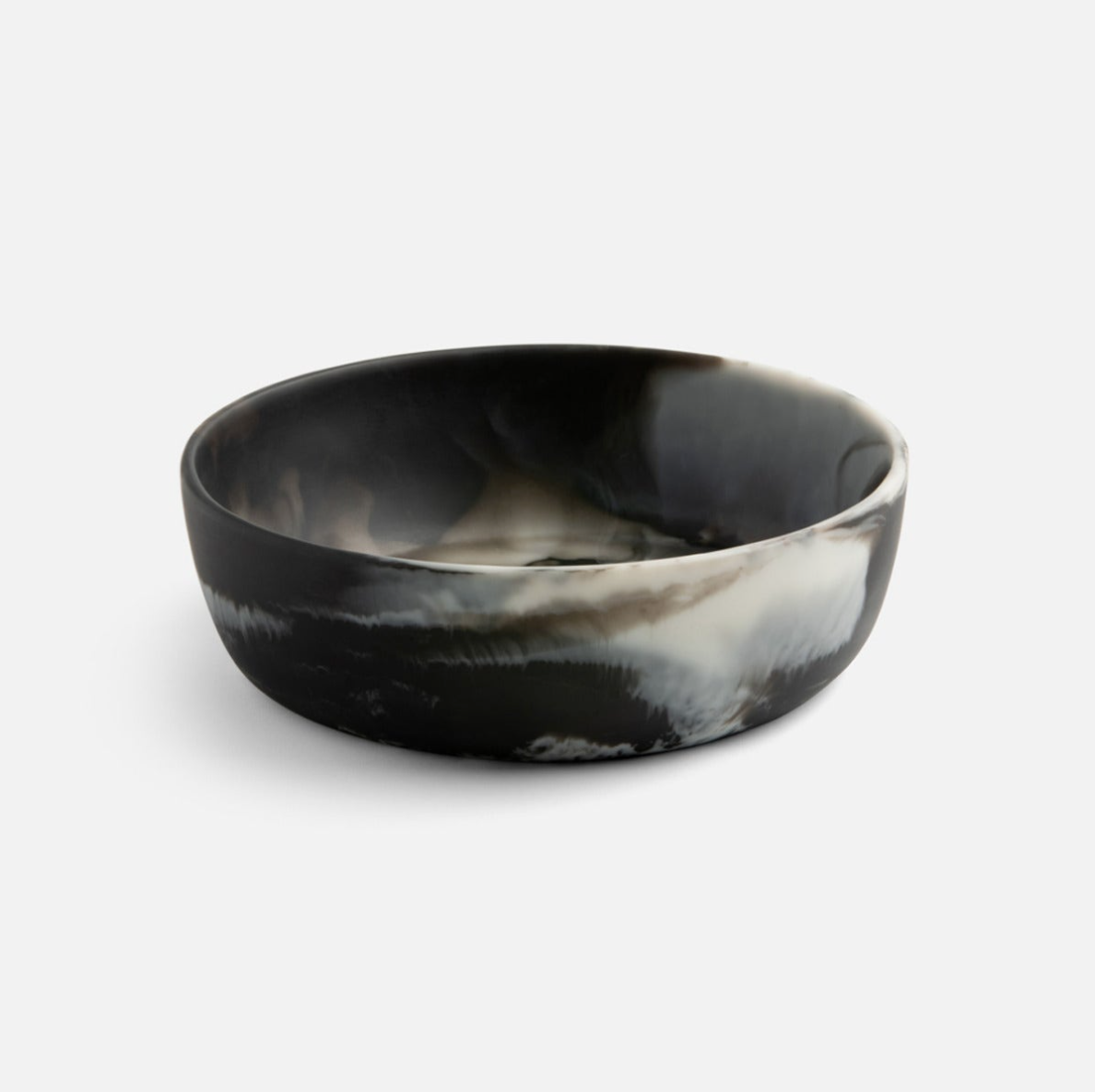 Resin Serving Bowl, Black