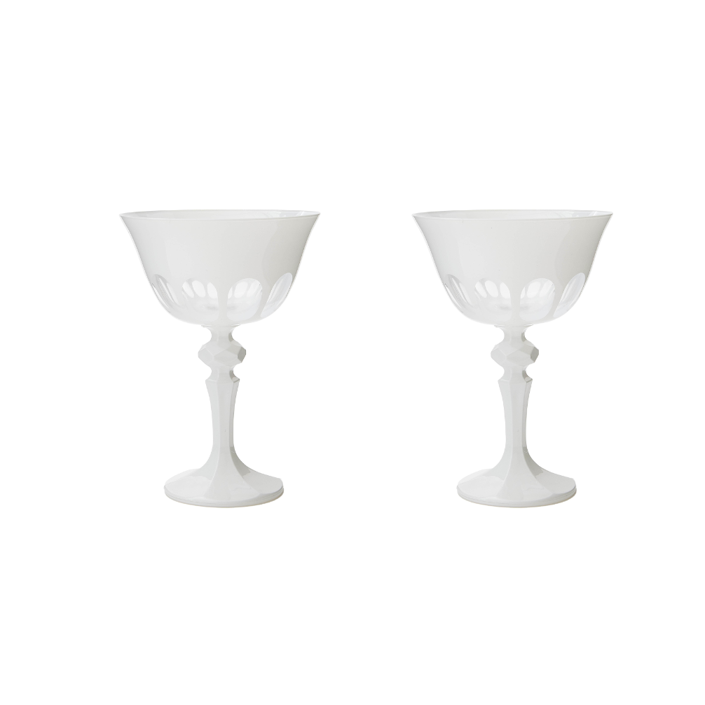 Rialto Champagne Coupe, Opaque