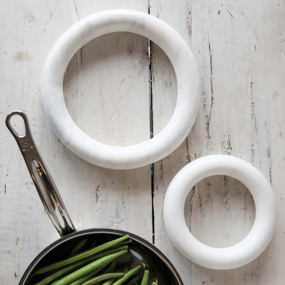 Round Marble Trivet