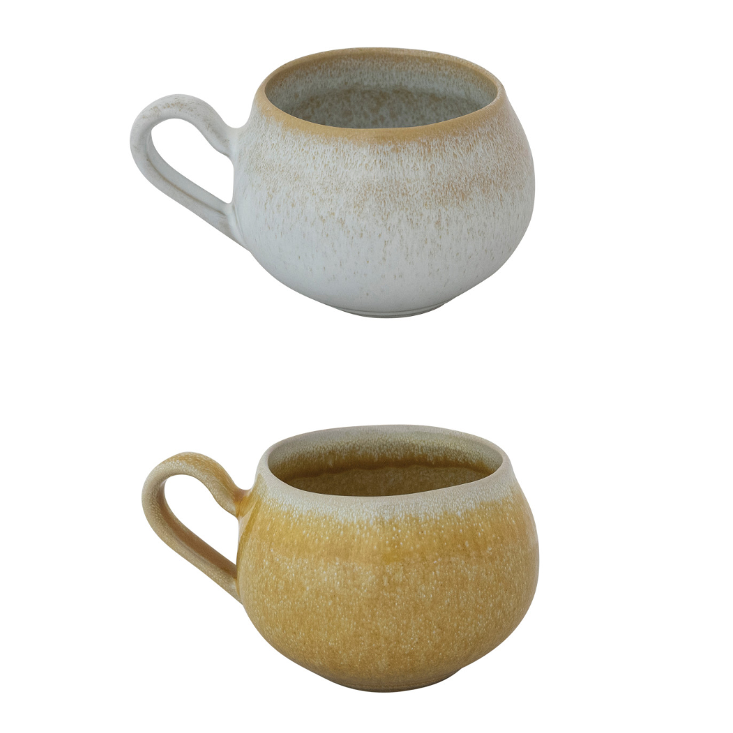 Round Stoneware Mug